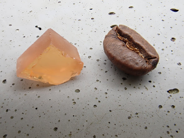 Rare Beauty: 4ct Brazilian Imperial Topaz Rough