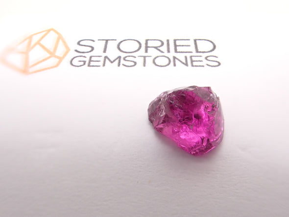 4.1 cts Neo Pink Natural Preform Kenyan Rhodolite 123