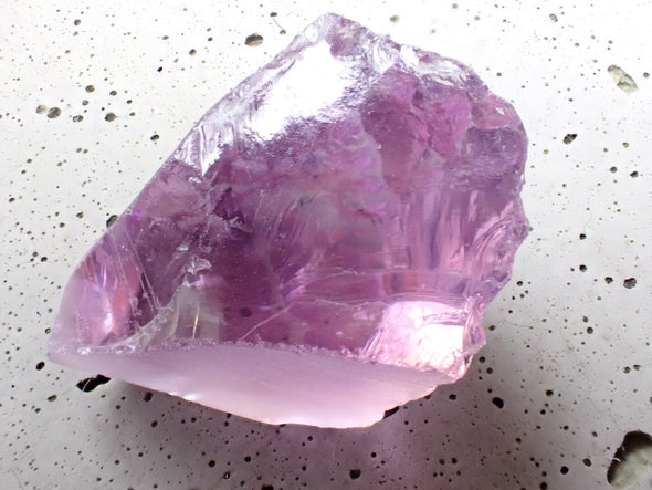 Large Brazilian Amethyst faceting rough