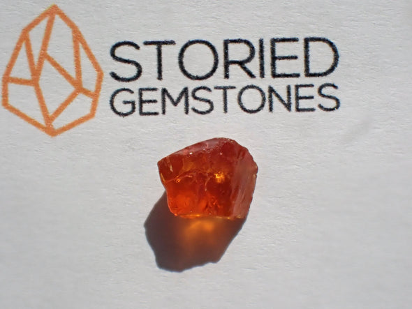 4.90cts Traffic Cone Garnet. 115