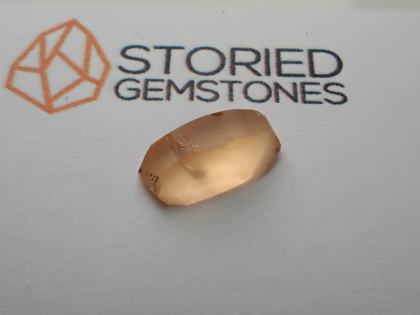 4.81 ct Rare Imperial Topaz Preform 111