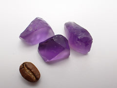 65.7 cts 3 Stone Amethyst Ultra Deep AA Parcel