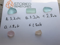 Morganite Preform E- Free Shipping