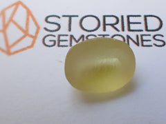 Preformed Beryl Rough. Perfect for faceting. This is Helidor showing hues of yellow.  Will be cut into a great gem. 