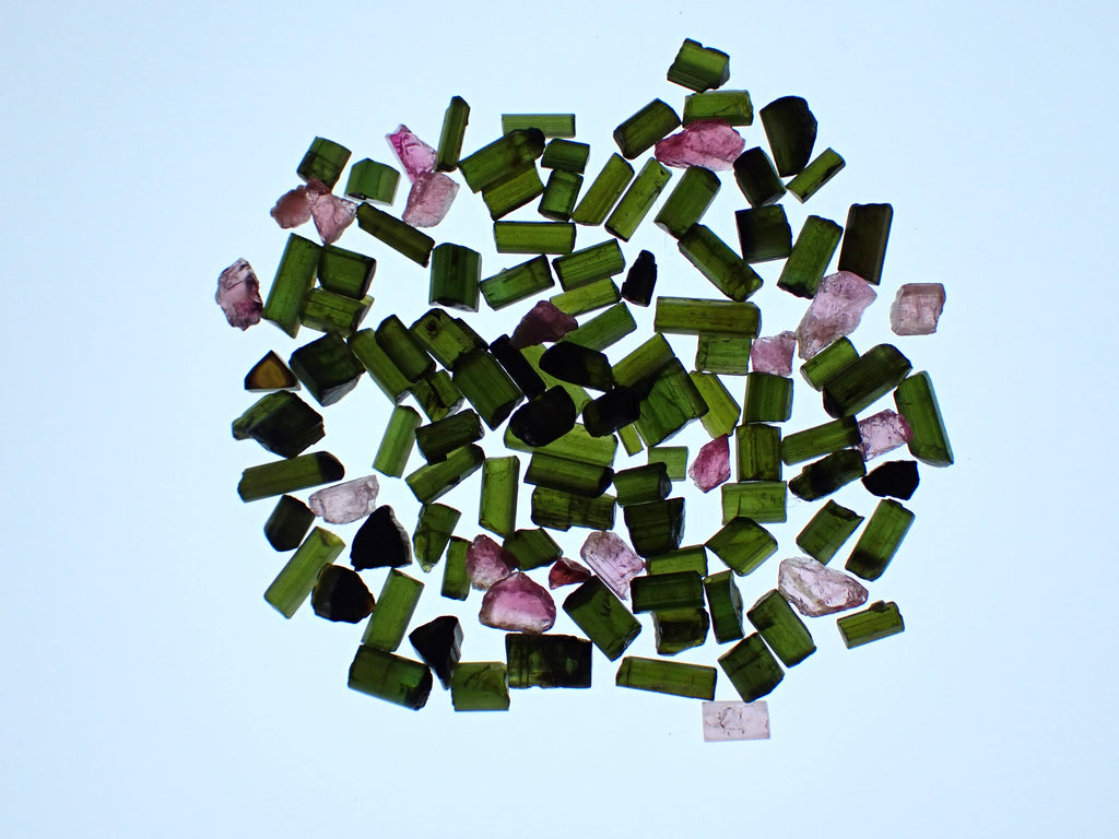Mostly Green Tourmaline Parcel- 300