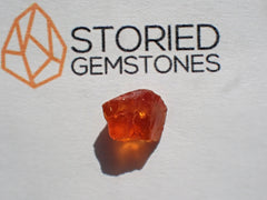4.90cts Traffic Cone Garnet. 115